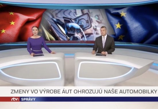 SEVA v RTVS o tom, akú hrozbu pre Slovensko predstavuje čínska dominancia vo výrobe elektromobilov a ďalších témach.